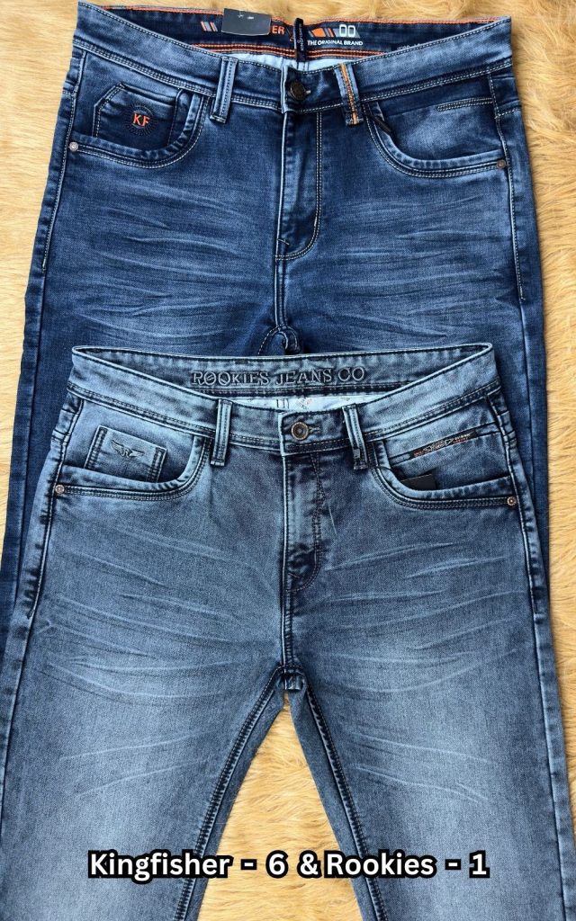 Knit Denim - Kingfisher M6 & Rookies M1 (Deep & Light)