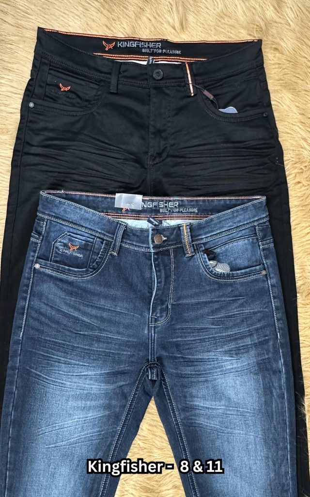 Knit Denim - Kingfisher M6 & M11 (Navy & Black)