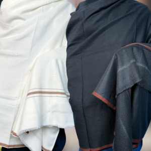 VIP shaal 2 pcs - Black & White