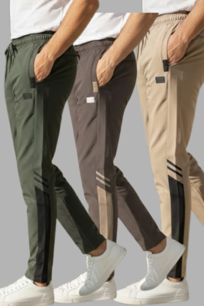 3Pcs Trouser M1 - Coffee, Olive, Brown