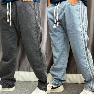 Baggy cargo denim M1 & M2 - (Black & Blue)