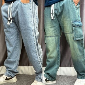 Baggy cargo denim M2 & M3 - (Blue & Indigo)