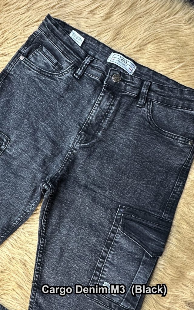 Cargo Denim - M3 (Black)