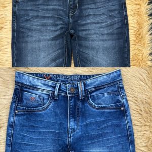 Knit Denim - Kingfisher M1 & M2 (navy & blue)