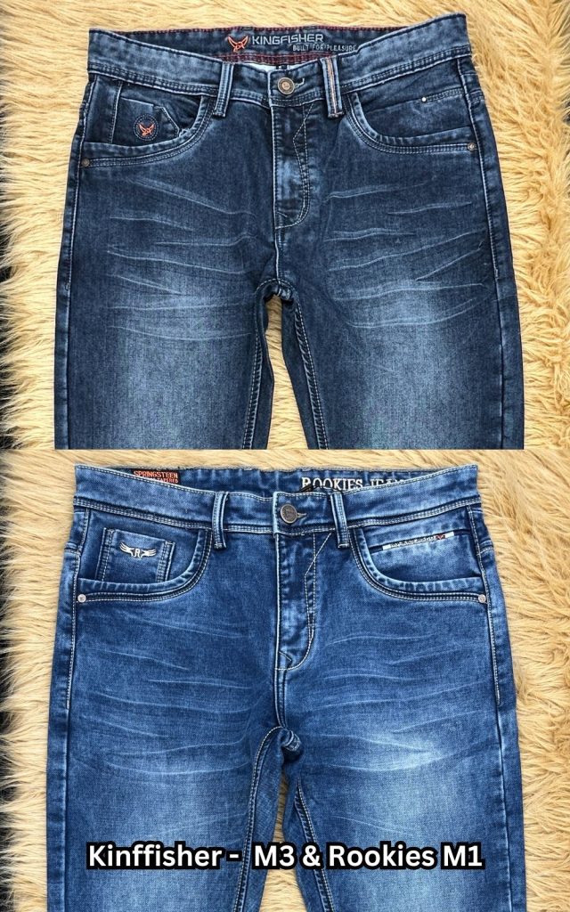Knit Denim - Kingfisher M3 & Rookies M1 (navy & blue)