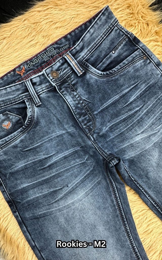 Knit Denim - Kingfisher M4  (Ash)