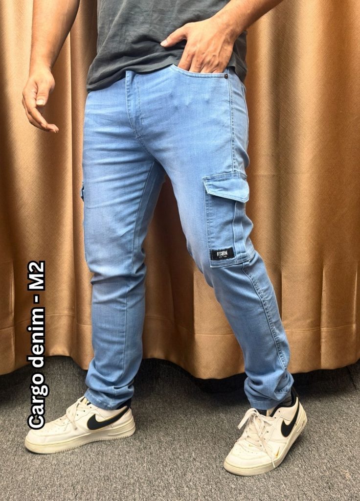 Cargo Denim - M2 (Light Blue)