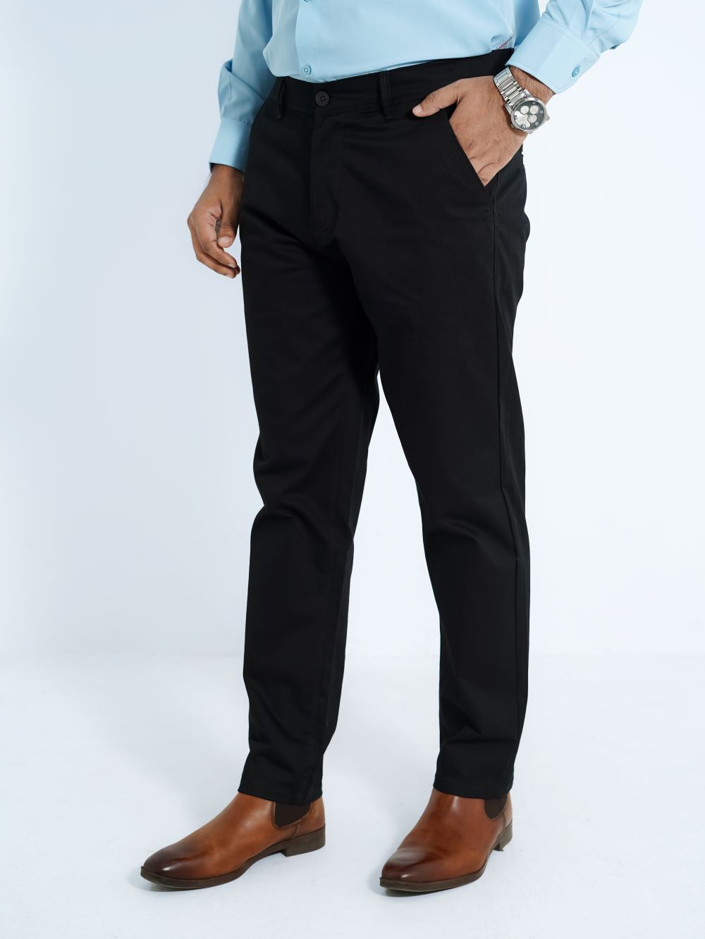 Gabardine Pent - Black