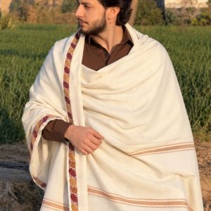 Winter Shawl M1 - Off-White